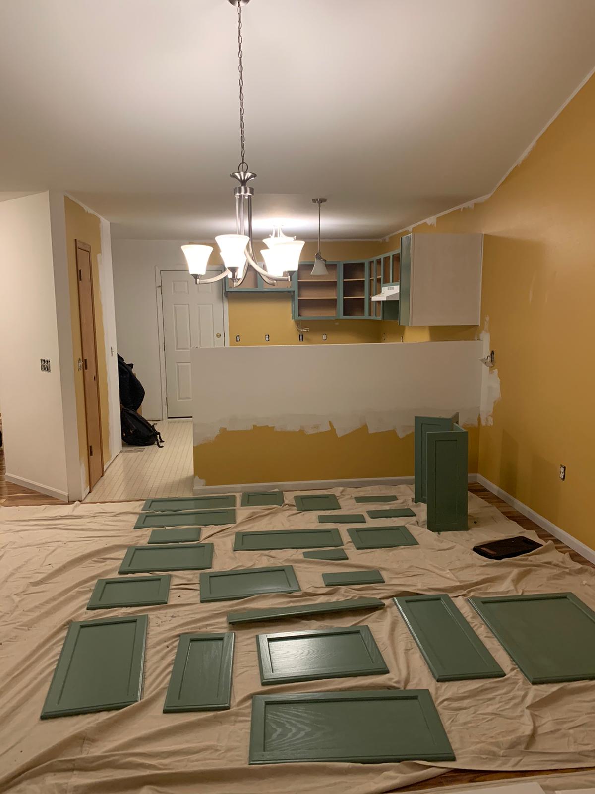 Cabinet Painting services in Verona WI